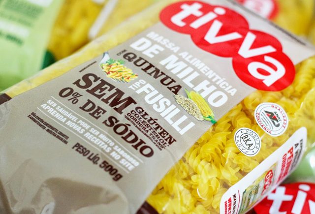 Jéu na cozinha | Penne sem gluten Tivva Alimentos