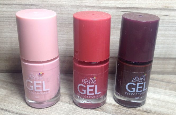 Bella Brazil esmaltes Gel Effect | Novas cores