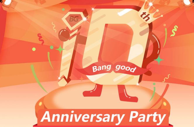 Banggood | Promoção de aniversário