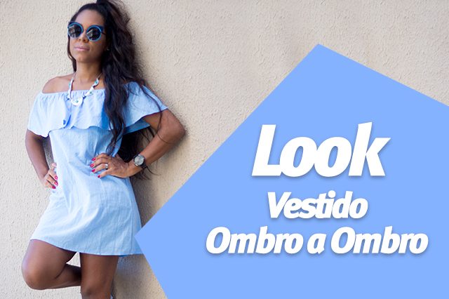 Yoins | Vestido azul serenity ombro a ombro