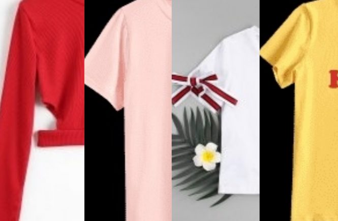 Camisetas favoritas na Zaful