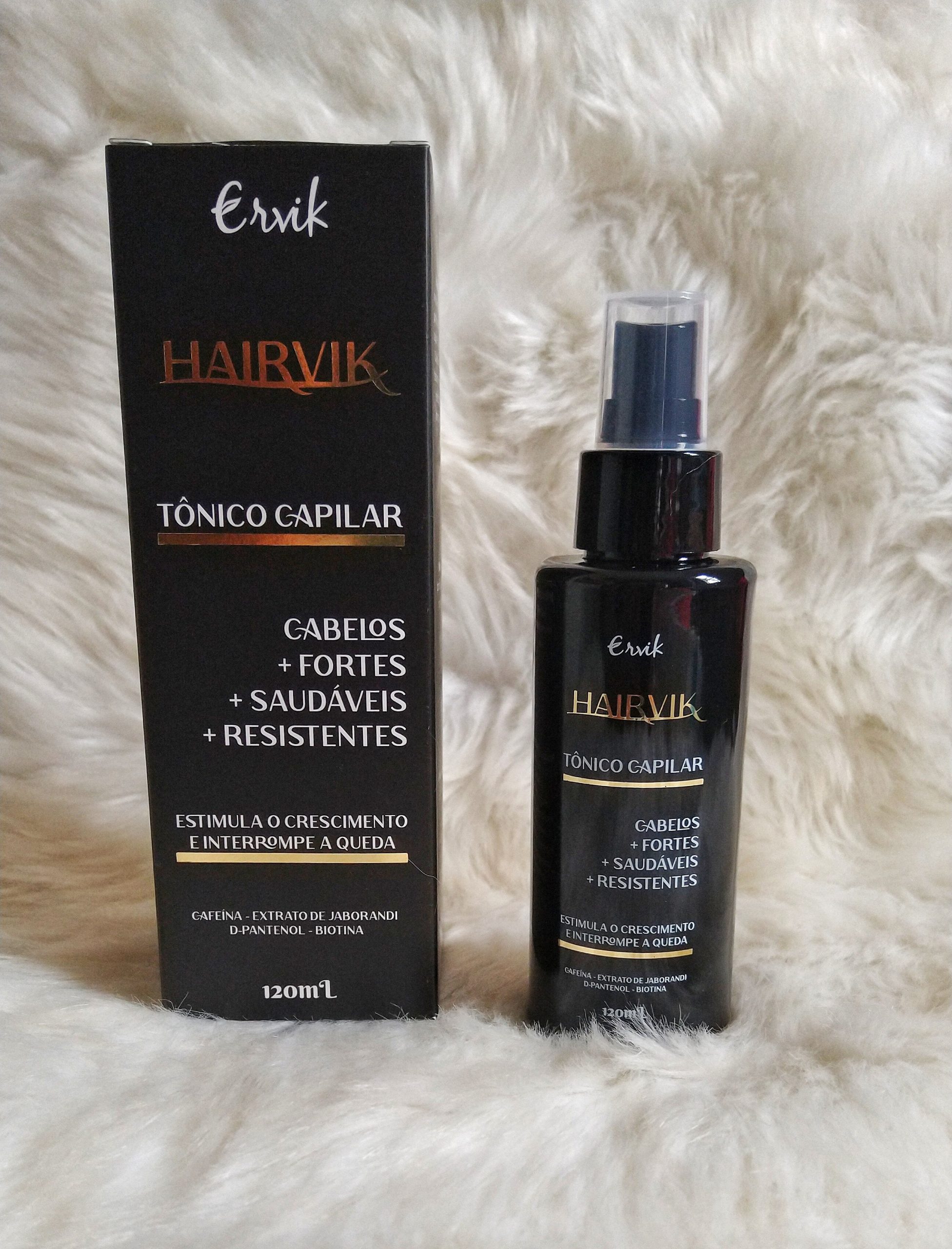 Ervik Dermocosméticos | Hairvik tônico Capilar
