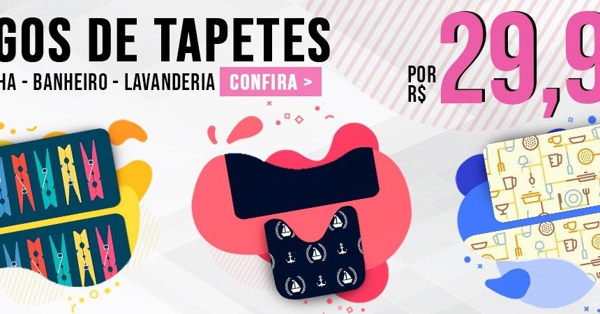 PUMP UP DECOR | Tapete de banheiro